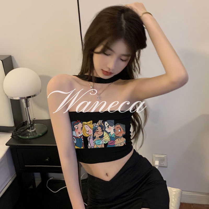 Waneca Áo Ống Không Tay Quyến Rũ Cho Nữ