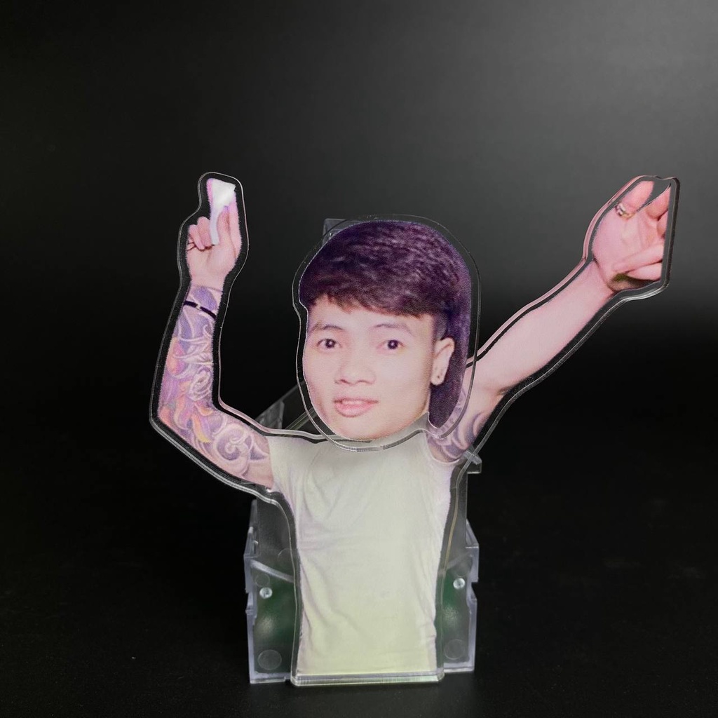 Mô hình standee lắc đầu vô cực idol Khá Bảnh cực chất, mô hình lắc đầu độc lạ mới nhất có kèm pin ladagift