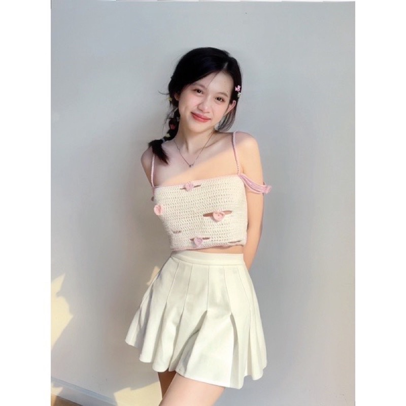 ÁO LEN MÓC HAI DÂY SIÊU ĐẸP HIMI230