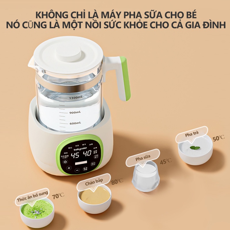 [Einmilk.ân ninh] ấm đun điện thông minh giữ ấm sữa, nấu thức ăn cho bé CTMR2102