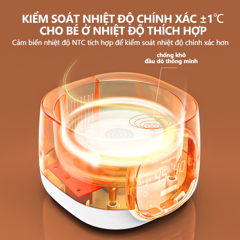 [Einmilk.ân ninh] ấm đun điện thông minh giữ ấm sữa, nấu thức ăn cho bé CTMR2102