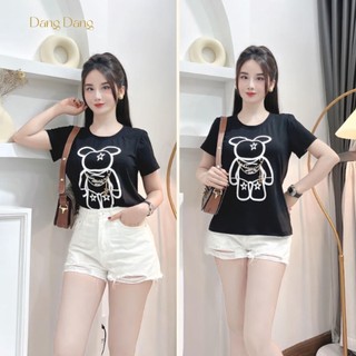 [ DANG DANG ] Áo phông in hình gấu cá tính
