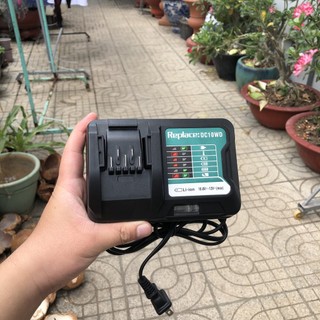 Sạc pin makita replace dc10wd max 10.8v - 12v li-ion, pin trượt, nhận pin zin