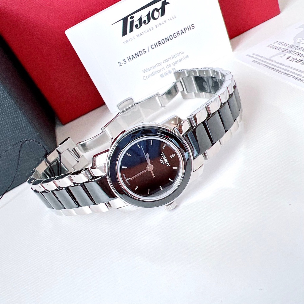 Đồng hồ nữ dây thép Tissot T Trend Ceramic Diamond T064.210.22.056.00 #4