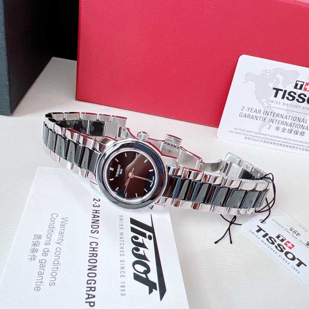 Đồng hồ nữ dây thép Tissot T Trend Ceramic Diamond T064.210.22.056.00 #6