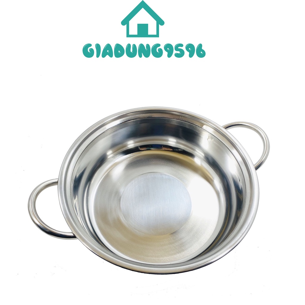 Nồi inox dày dặn size 16cm