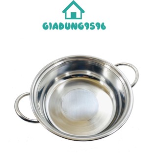 Nồi inox dày dặn size 16cm