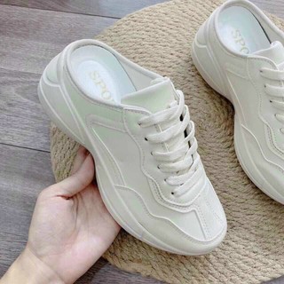 Form bé Đặt tăng 1 size FREESHIP mã A206 GIÀY SỤC, SỤC THỂ THAO ĐẾ CAO DA TRƠN MẪU MỚI