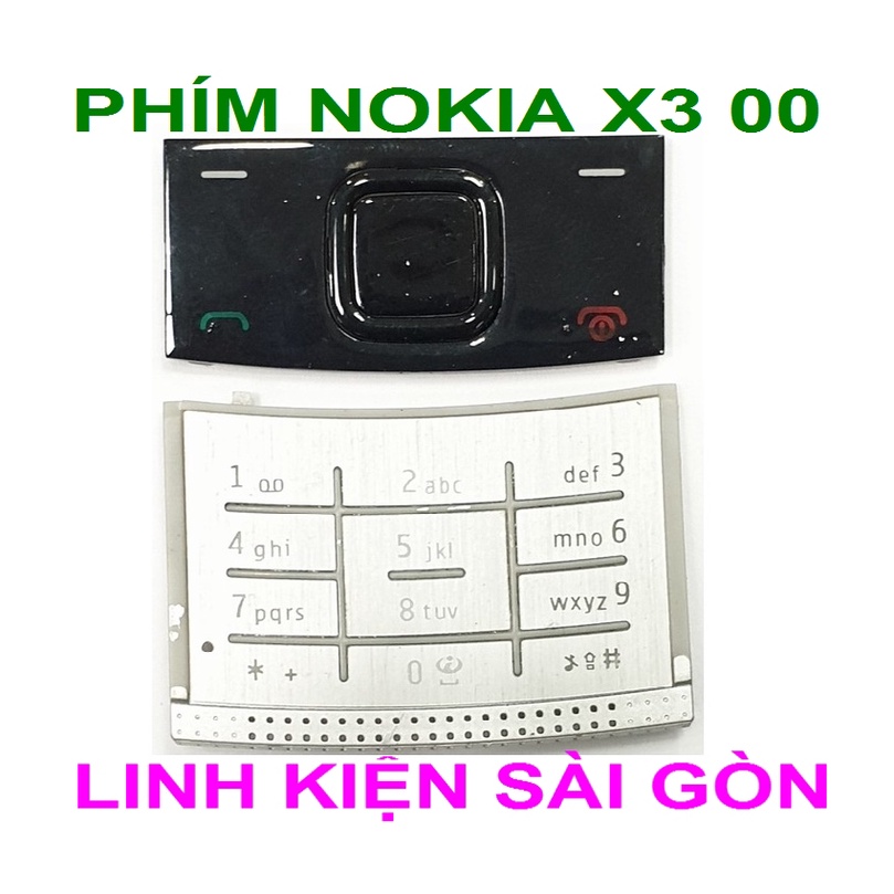 PHÍM NOKIA X3 00