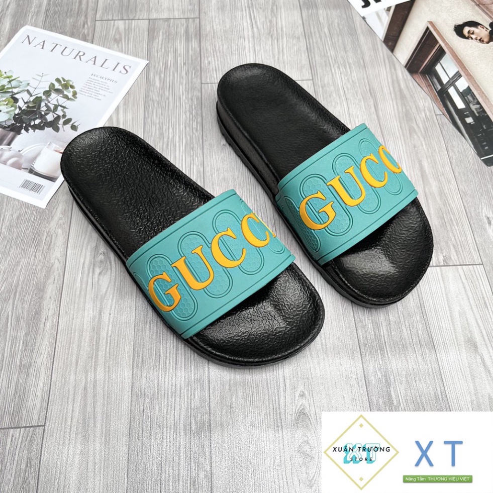 Dép nam nữ quai ngang G C - Dép UNISEX bản đế cao Trend XT - STORE