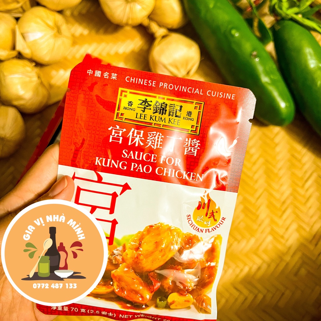 SỐT GÀ CUNG BẢO LEE KUM KEE - GÓI 80GR