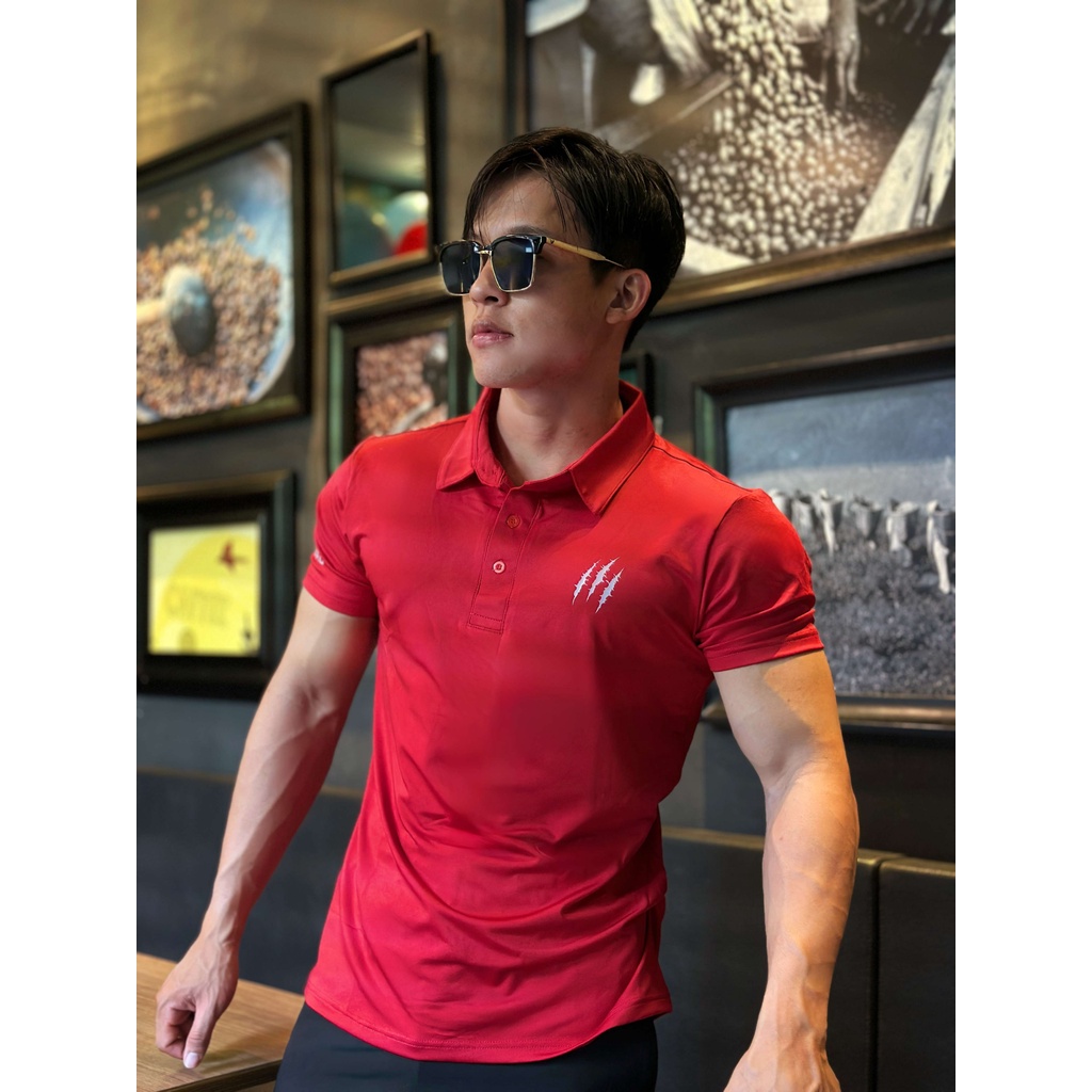 Master polo Gymsquad áo thun polo chất lượng tốt nhất áo polo phong cách thể thao lịch lãm nhiều màu