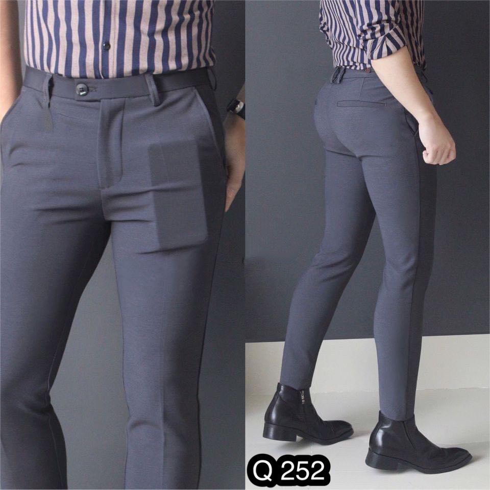 Quần âu nam , Quần tây nam thời trang công sở , phong cách trẻ trung hàn quốc , vải không nhăn mặc lên là đẹp