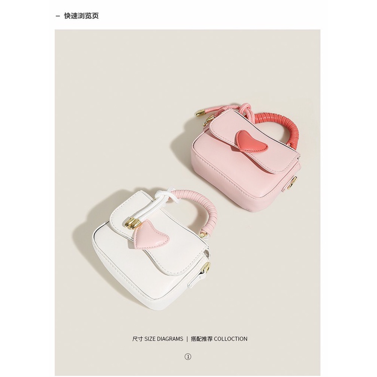 Túi Xách mini trái tim Thời Trang Cao Cấp Cho Nữ