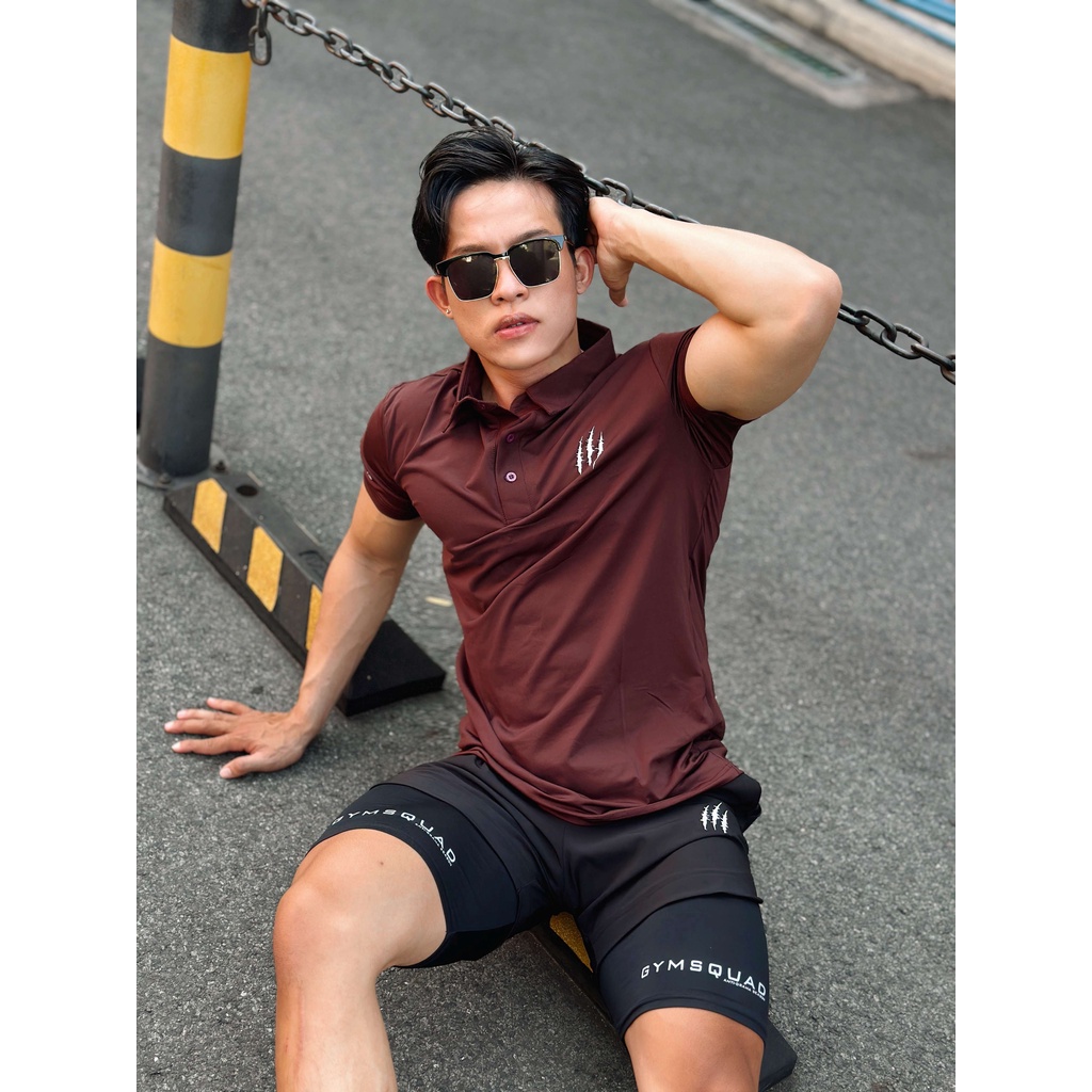Master polo Gymsquad áo thun polo chất lượng tốt nhất áo polo phong cách thể thao lịch lãm nhiều màu