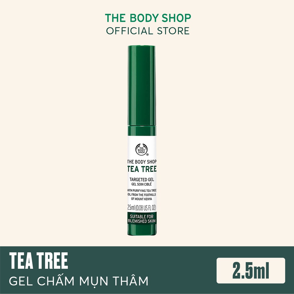 Gel làm mờ vết thâm The Body Shop Tea Tree targeted gel 2.5ml