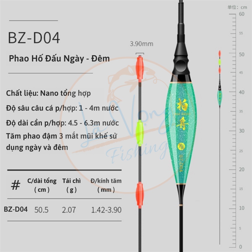 Phao hố đấu Chép Ngày - Đêm, phao đánh lụt câu đài