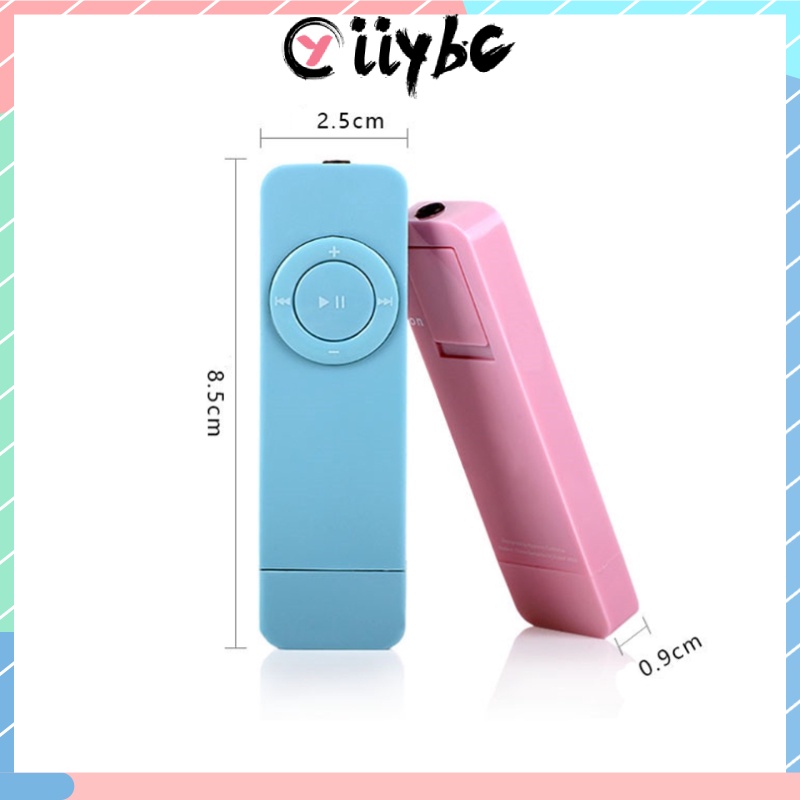 Máy Nghe Nhạc MP3 MP3 MP3 Hỗ Trợ Thẻ Nhớ TF Có Dây Đeo