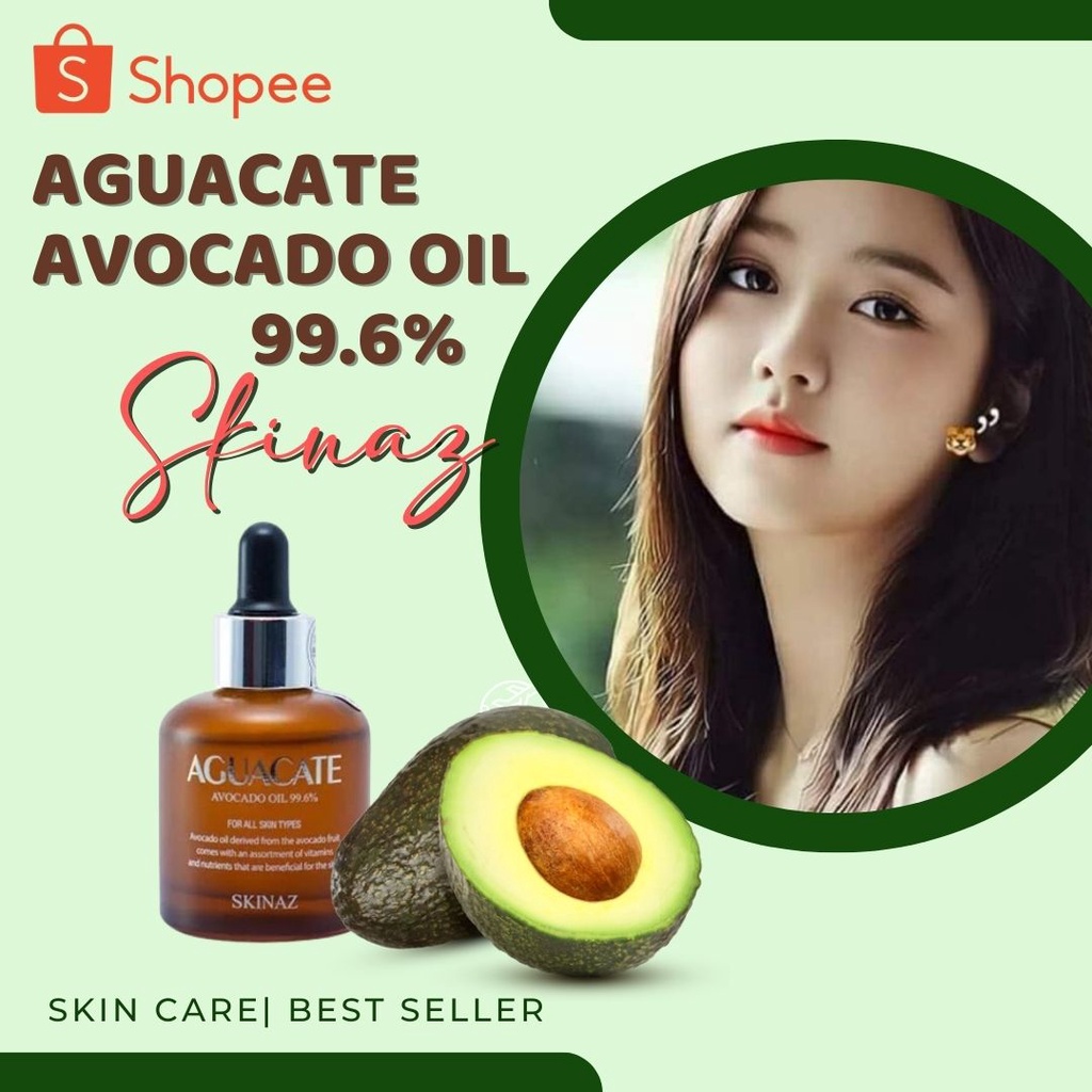 Tinh Chất bơ Skinaz Aguacate Avocado Oil 99.6% Chính hãng