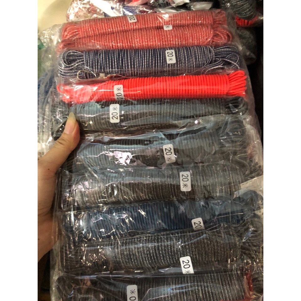 Dây bảo hiểm thừng chun co giãn kích thước 8m 10m 15m 20m bản cao cấp