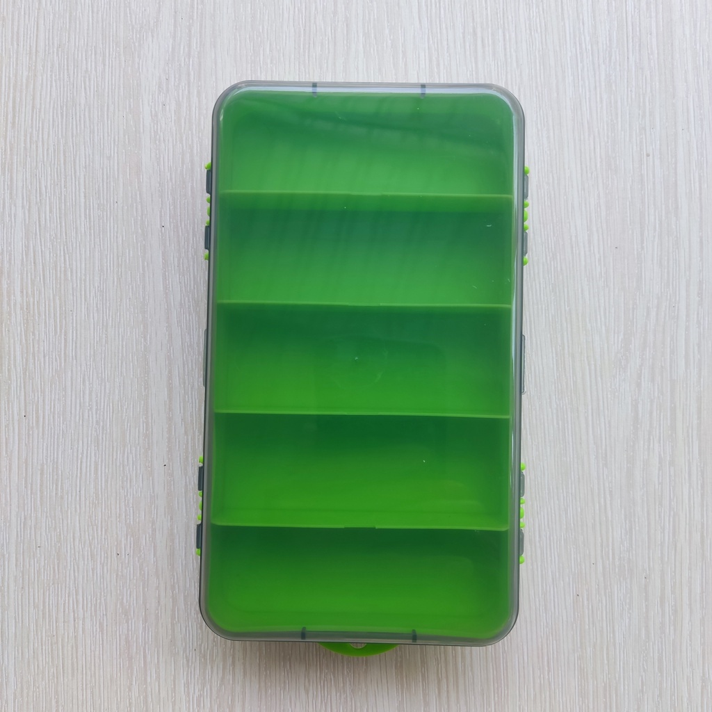 Hộp đựng mồi lure 2 mặt 11x18x4.5 cm