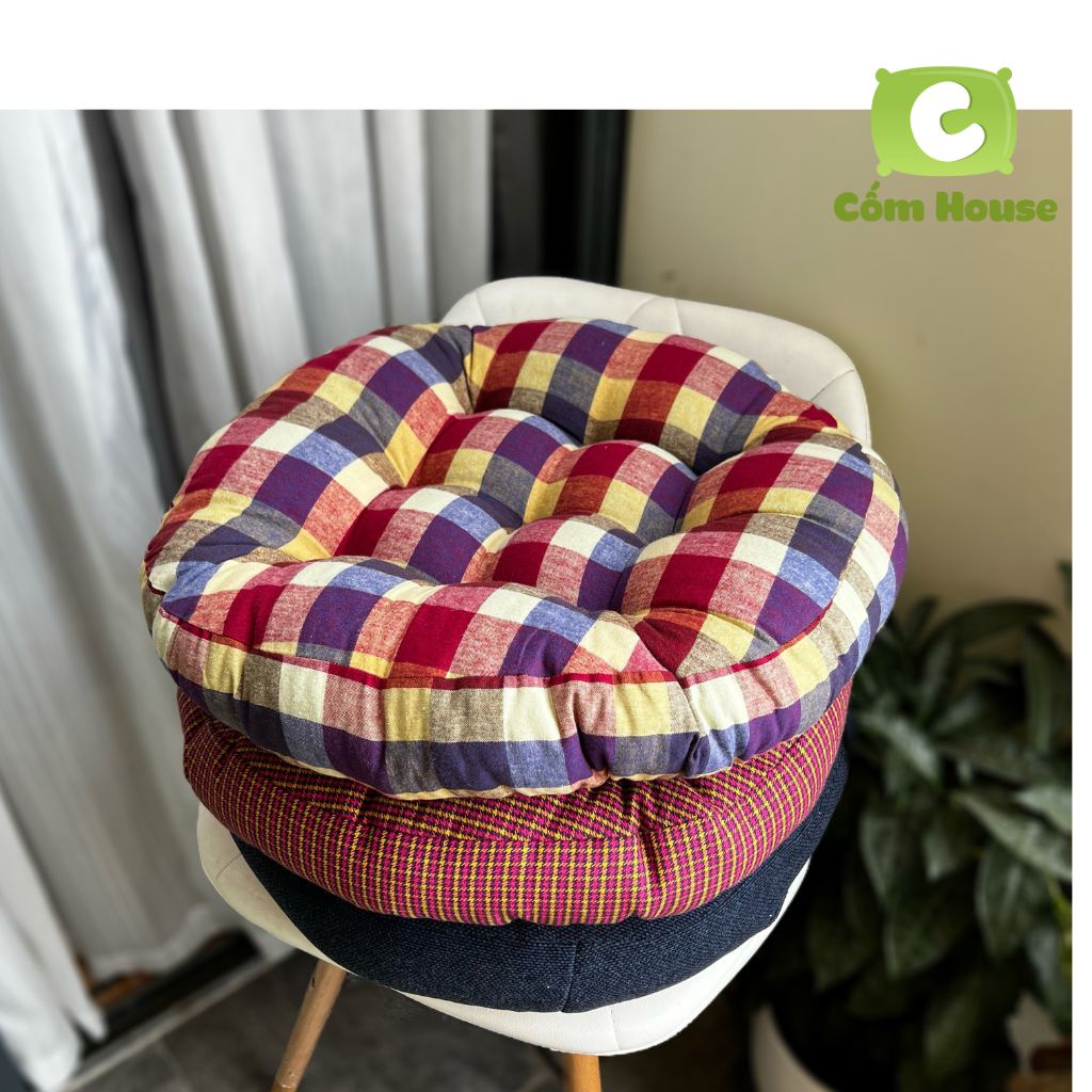 Nệm Ngồi, Đệm Ngồi Bệt, Đệm Lót Ghế Ngồi size 40cm Nhiều Màu Sắc