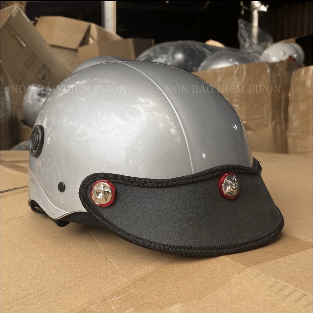 Nón bảo hiểm nửa đầu ốc titan salaya TẶNG TEM BIKE , nón chính hãng dày dặn đạt kiểm định , cao cấp bảo hành 1 năm