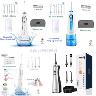 COMBO máy tăm nước cao cấp tốt nhất H2ofloss HF-6 HF-9P Mornwell D50  bản 2024 nâng cấp mới nhất