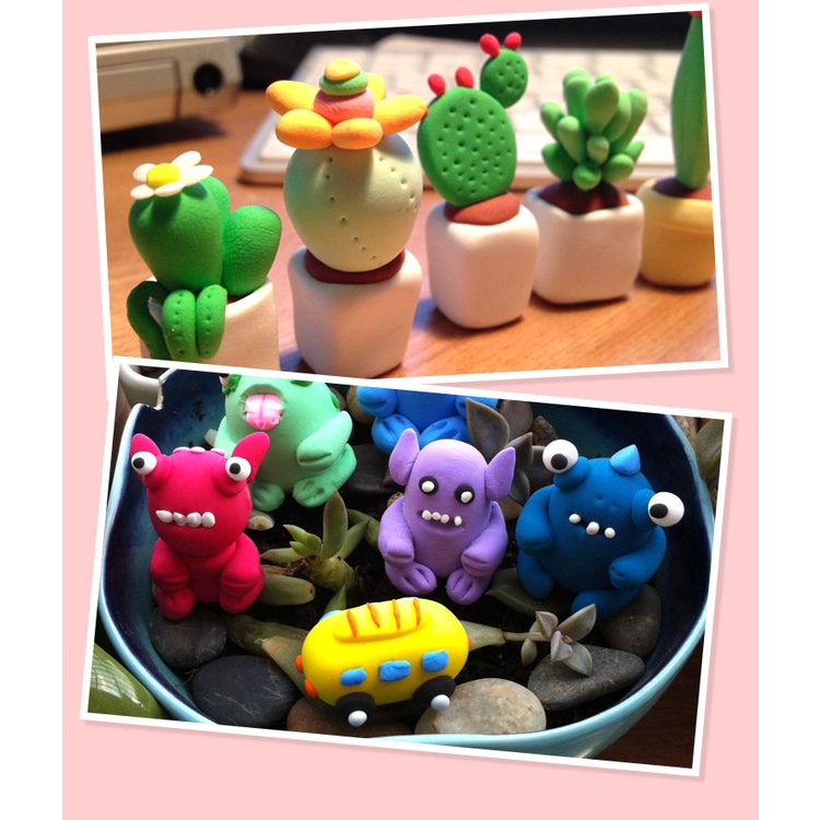 Bộ 12 Đất Sét Nặn Cho Bé HW-1539