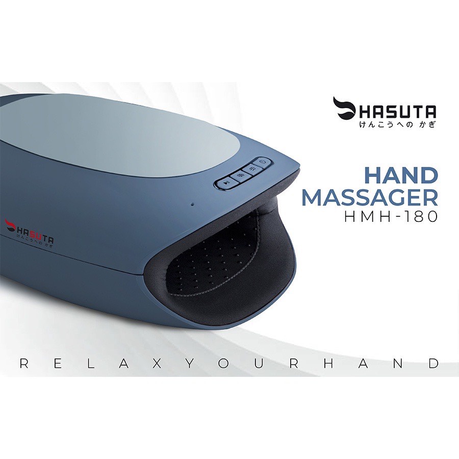 Máy massage tay HASUTA HMH-180 máy bấm huyệt mát xa bàn tay hoạt động bằng túi khí giảm mỏi cứng đờ, tê và chuột rút tay