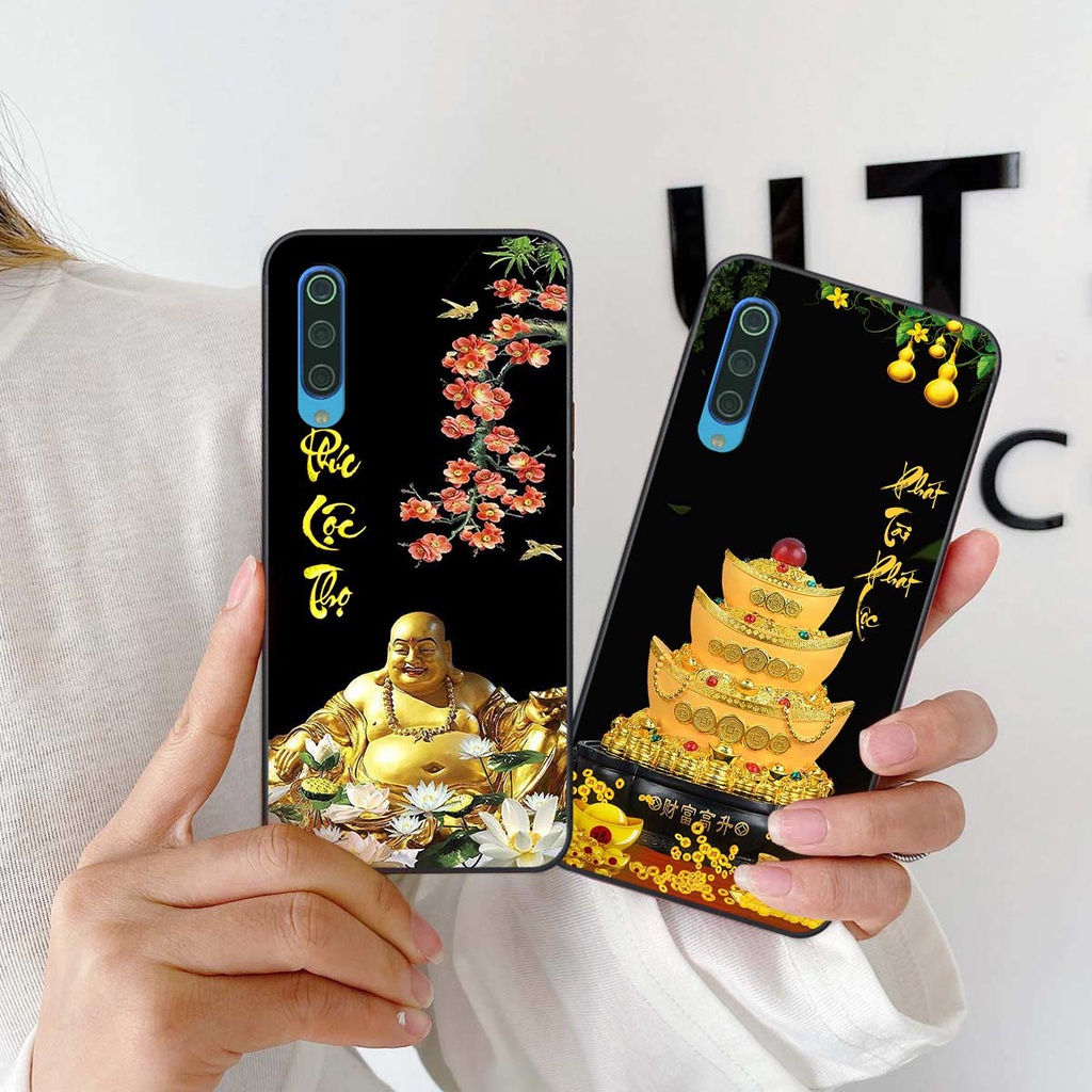 Ốp lưng Xiaomi Mi 9 SE tài lộc, phong thủy, thư pháp tâm an vạn sự an