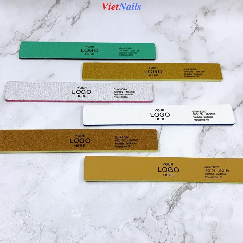 Dũa Móng Tay Nhận Đặt In Logo Riêng Theo Yêu Cầu - Dũa In Tên Riêng Theo Sở Thích