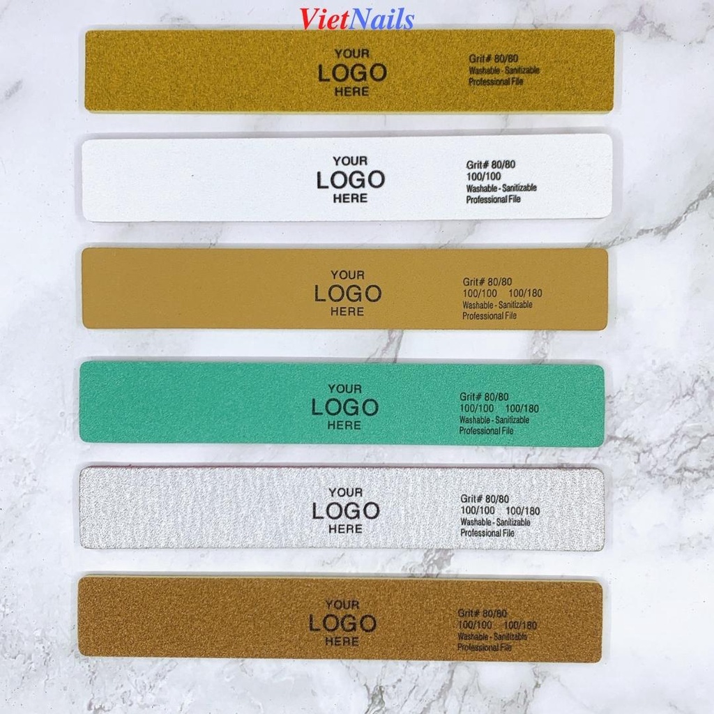 Dũa Móng Tay Nhận Đặt In Logo Riêng Theo Yêu Cầu - Dũa In Tên Riêng Theo Sở Thích