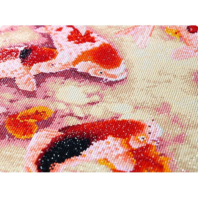 Tranh đính đá 5d tự làm cho trẻ em - Mèo Doreamon