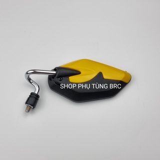 Gương chiếu hậu H12 tay kiếng cong thích hợp cho nhiều loại xe máy
