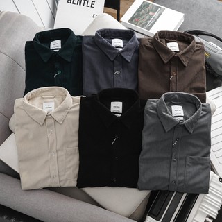 BASIC VELVET FABRIC SHIRT - 4.503 - BTM Studios