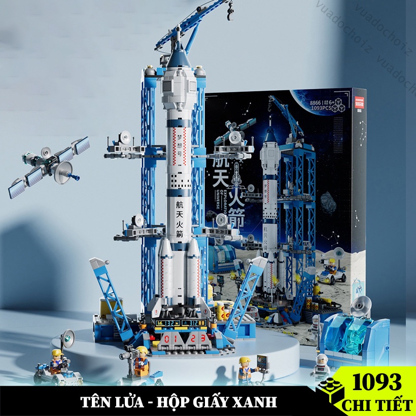 Đồ chơi lắp ráp lego Tàu Vũ Trụ TVT1093 chi tiết, lắp ráp lego tàu vũ trụ khám phá không gian đồ chơi cho bé