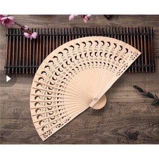Quạt gỗ xếp làm trang trí tháp bánh,tháp nước, trang trí oản ,trang trí khung treo,kiểu dáng cổ điển độc đáo