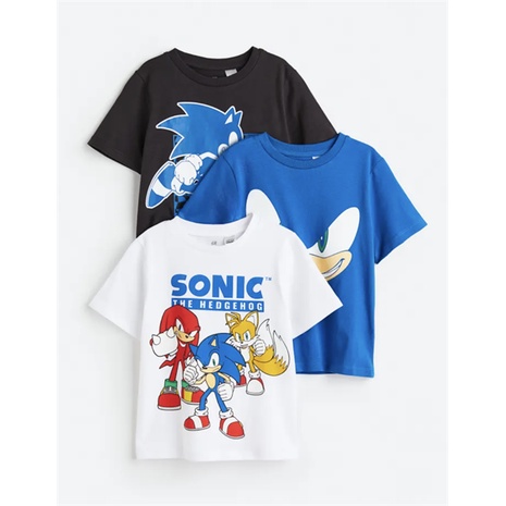 Set 3 áo thun sonic