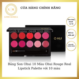 bảng son ohui 10 màu mới đẹp nhất