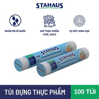 Túi đựng thực phẩm thsh stahaus 100 túi/cuộn