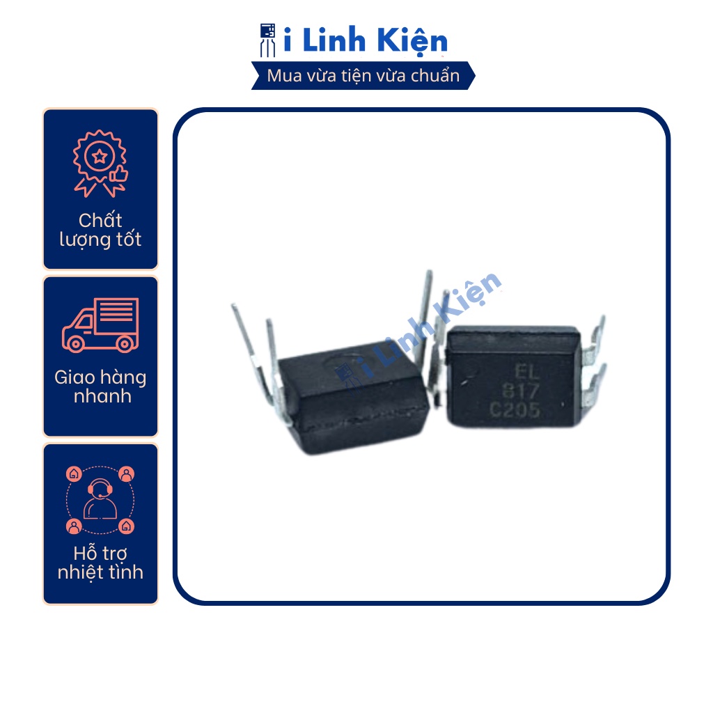 Ic quang PC817 PC817C DIP-4/SOP-4 loại thường/chính hãng Sharp