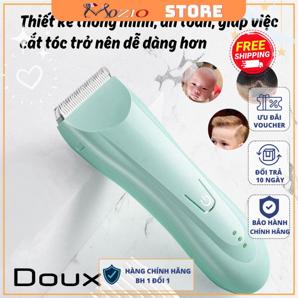 Tông đơ cắt tóc mini ch bé DOUX PM-3129 chính hãng có Bảo Hành | Tông đơ cắt tóc trẻ em