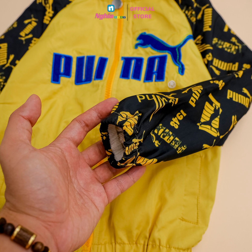 Áo khoác gió lót lưới NGHĨA BABY dành cho bé trai, bé gái từ 13kg-23kg