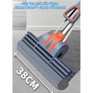 Cây lau nhà xốp PVA Japan vắt nhanh 38cm