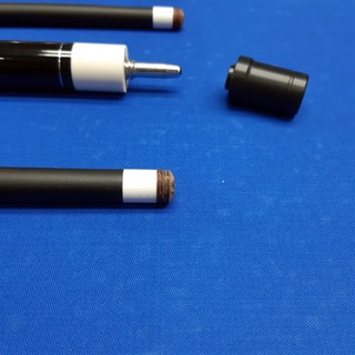 Cơ bida 3c, bi a lỗ ZERO, full đen, ngọn sơn đen mù