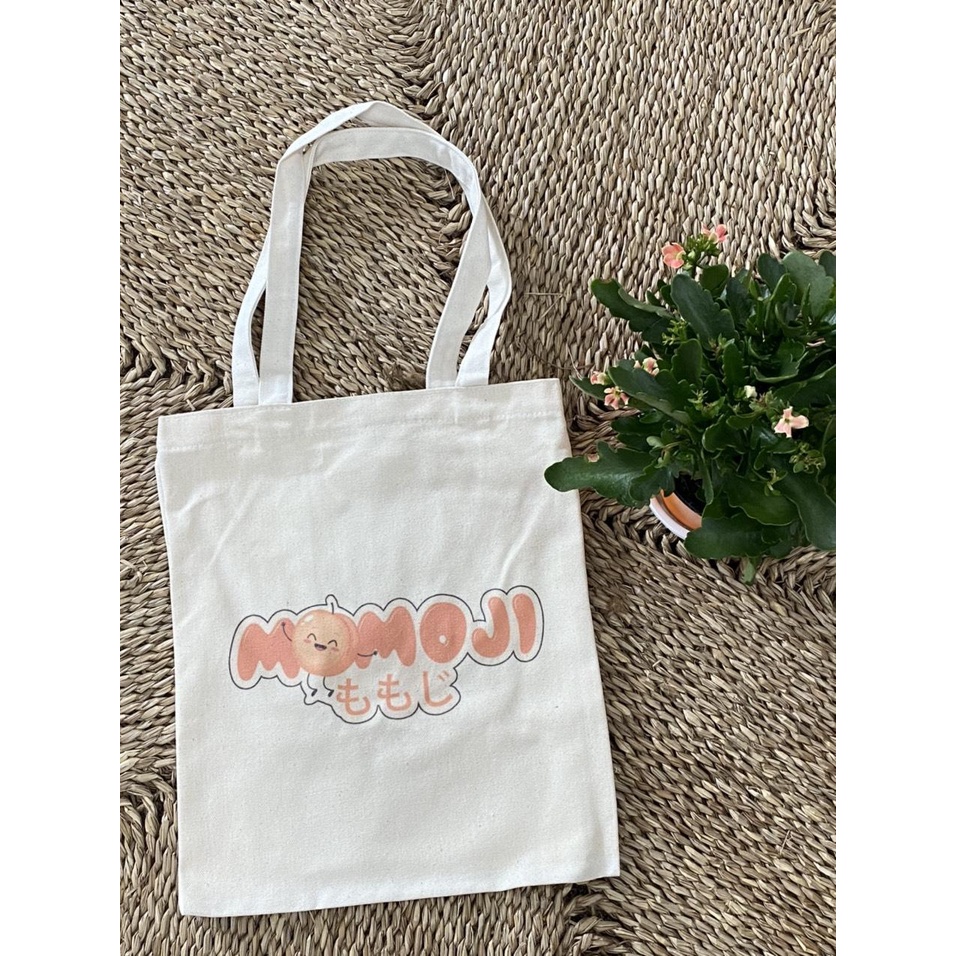 Túi Tote vải Canvas tiện lợi - Bỉm Momoji siêu thấm hút