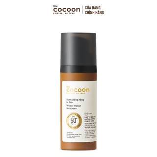 HÀNG TẶNG KHÔNG BÁN - Kem chống nắng bí đao quang phổ rộng, bảo vệ rất cao SPF 50 +, PA ++++ Cocoon 50ml