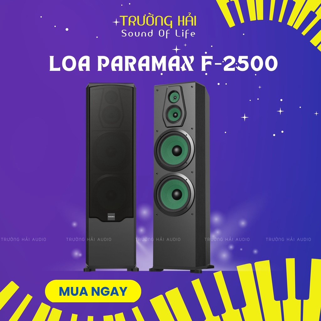 Loa karaoke Paramax F-2500, loa bluetooth karaoke gia đình công suất 360w - Bảo hành chính hãng