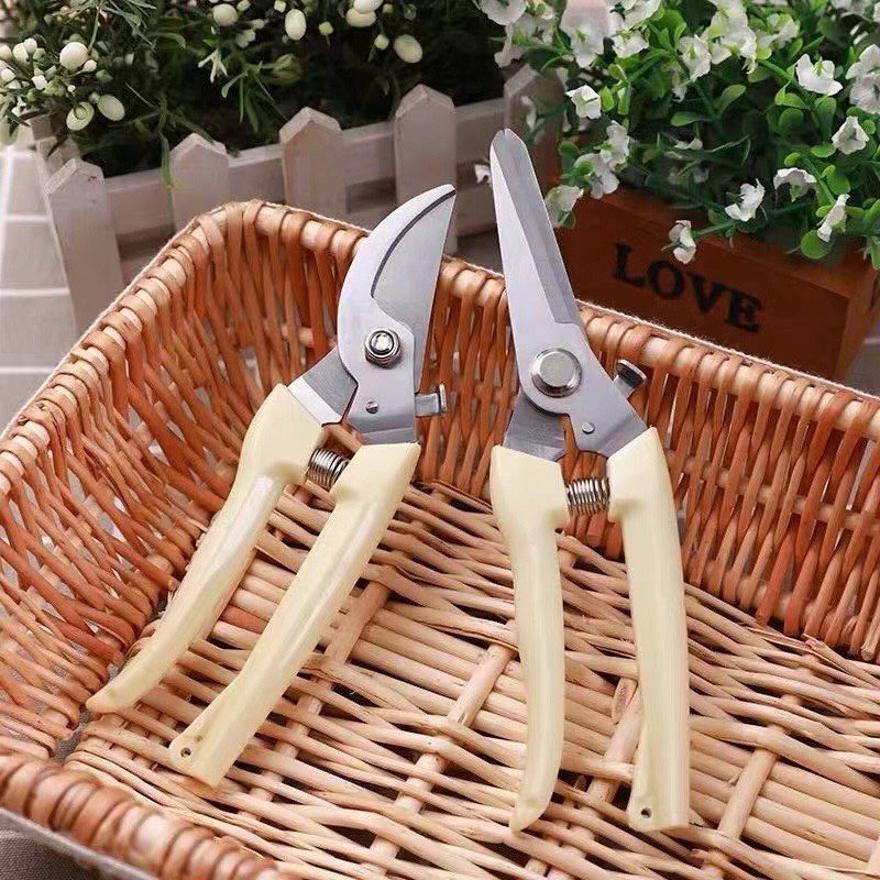 Kéo cắt cây,Kéo cắt tỉa cành cây cảnh lưỡi kéo chống rỉ KR
